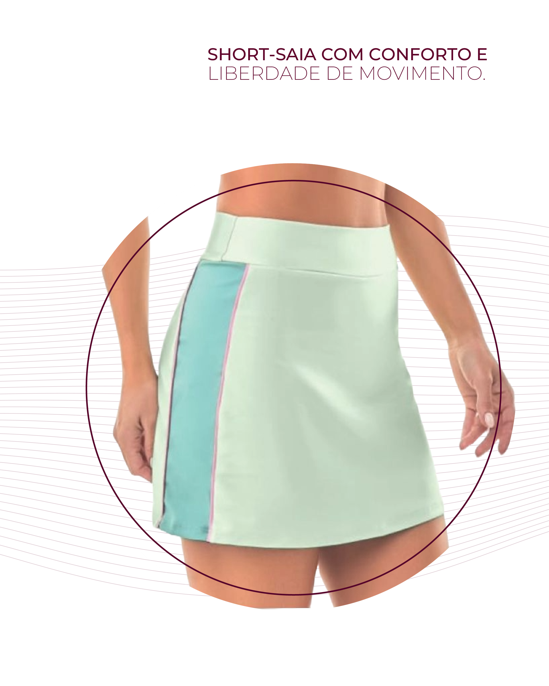 Alternative view of Conjunto Fitness Mint