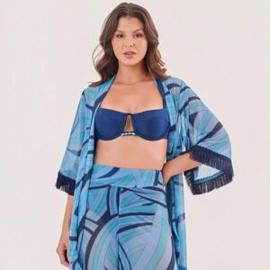 Kimono com Franja Marini