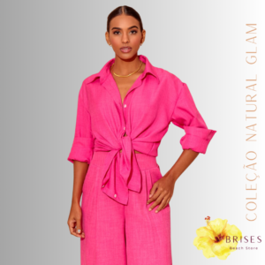 Alternative view of Camisão Oversize Pink