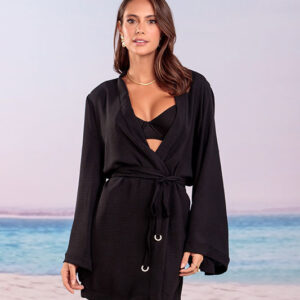 Chemise Kimono Preto