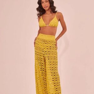 Alternative view of Calça Pantalona Serenity Wasabi