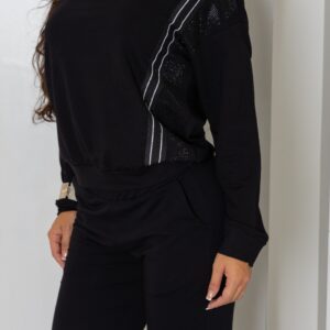 Alternative view of Conjunto Preto em Detalhe Strass